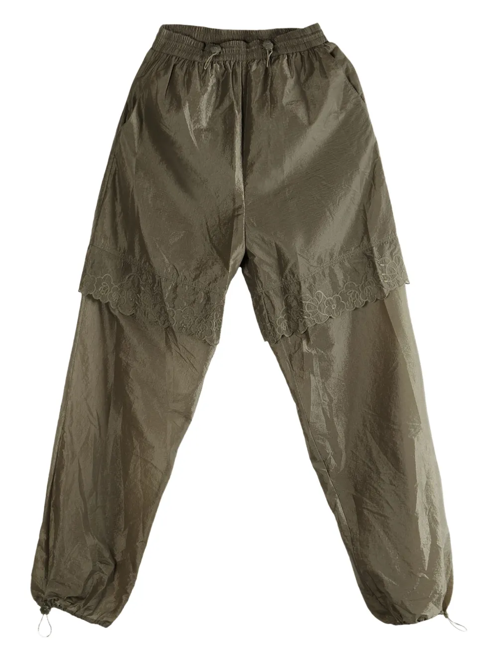 Брюки Bianca с кружевными вставками Cecilie Bahnsen, зеленый
Брюки Bianca с кружевными вставками Cecilie Bahnsen, зеленый