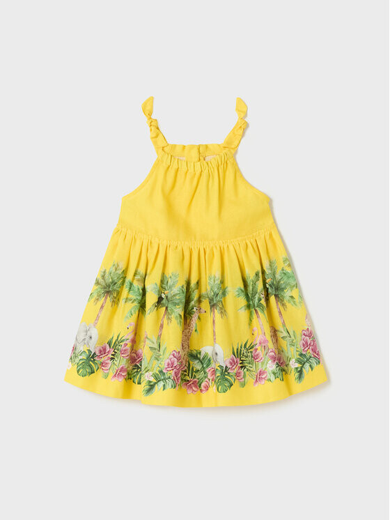 Летнее платье стандартного кроя Mayoral, желтый
Летнее платье стандартного кроя Mayoral, желтый