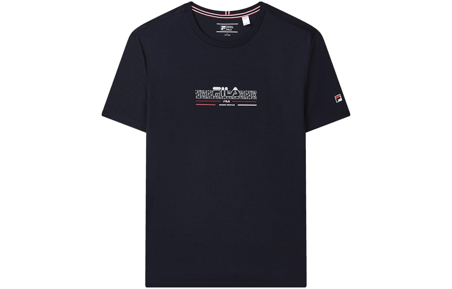 Футболка мужская темно-синяя Fila, цвет Legend Blue
Футболка мужская темно-синяя Fila, цвет Legend Blue