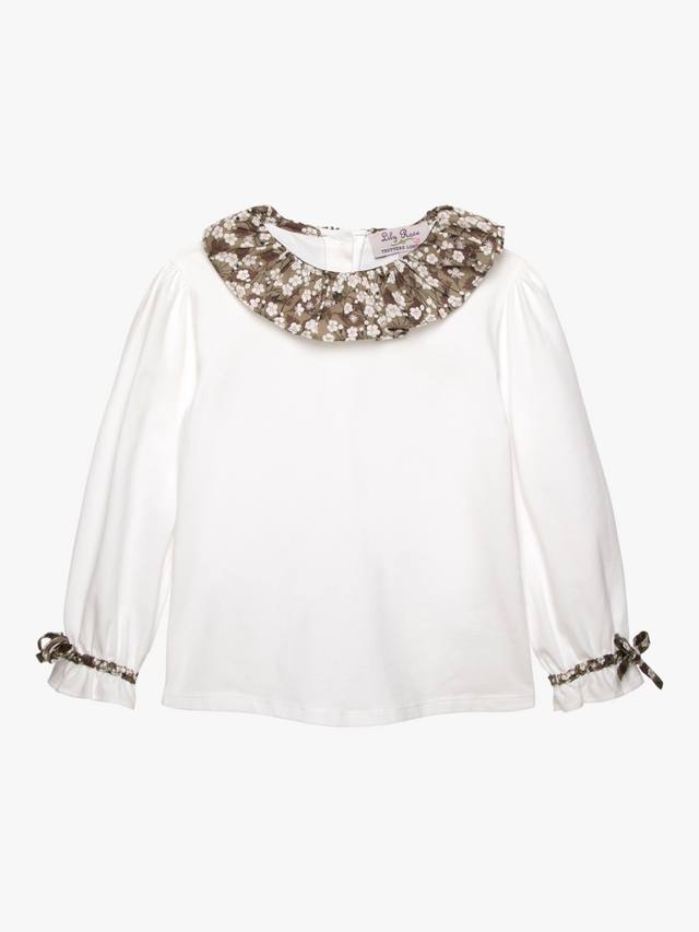 Детский топ Liberty Mitsi Willow Trotters, White/Mocha
Детский топ Liberty Mitsi Willow Trotters, White/Mocha