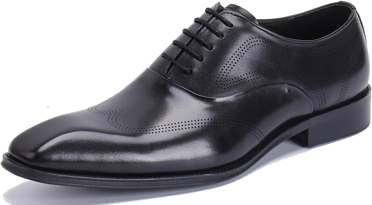 Мужские оксфорды формальные классические с закрытой шнуровкой, с гладким носком, дерби, из натуральной кожи, модные, удобные, для костюма, деловые, повседневные, для выпускного, свадьбы, смокинга Santimon, черный
Мужские оксфорды формальные классические с закрытой шнуровкой, с гладким носком, дерби, из натуральной кожи, модные, удобные, для костюма, деловые, повседневные, для выпускного, свадьбы, смокинга Santimon, черный