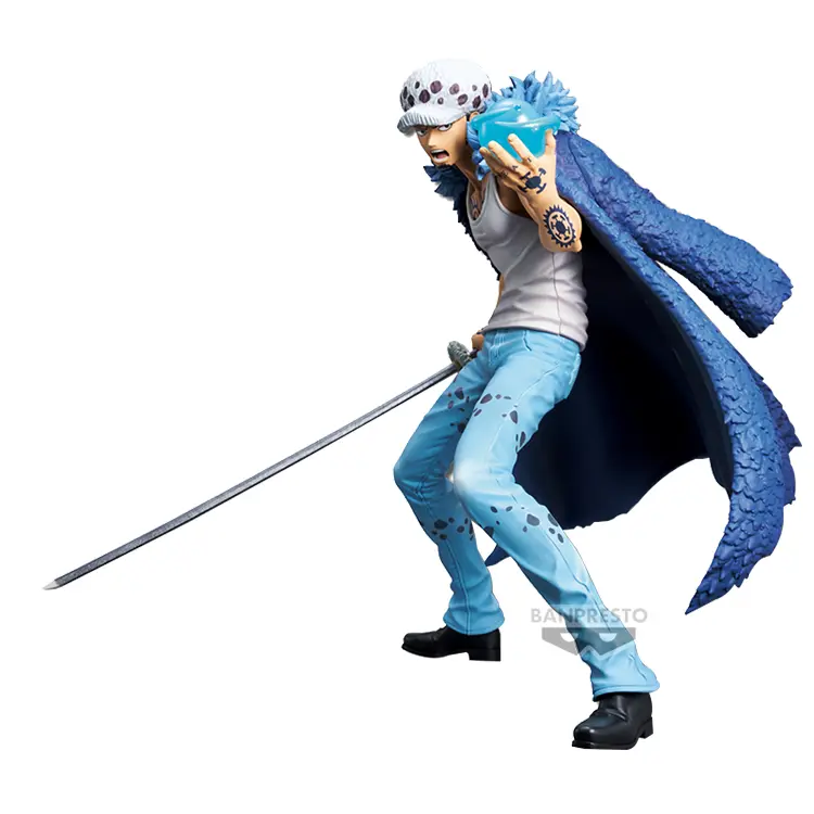 Glass Factory, One Piece Grandista Trafalgar D. Water Law Special Edition BANDAI
Glass Factory, One Piece Grandista Trafalgar D. Water Law Special Edition BANDAI