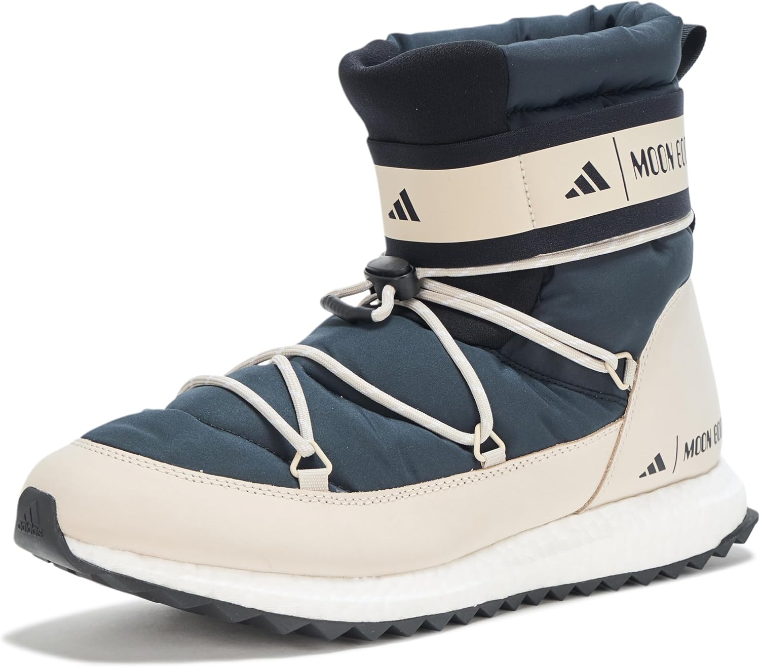 Мужские повседневные ботинки adidas Moonboost с высоким верхом и круглым носком на молнии- синие
Мужские повседневные ботинки adidas Moonboost с высоким верхом и круглым носком на молнии- синие
