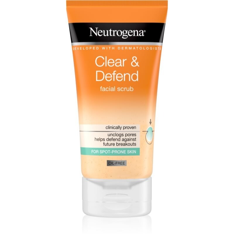 Neutrogena Clear & Defend пилинг 150 мл
Neutrogena Clear & Defend пилинг 150 мл