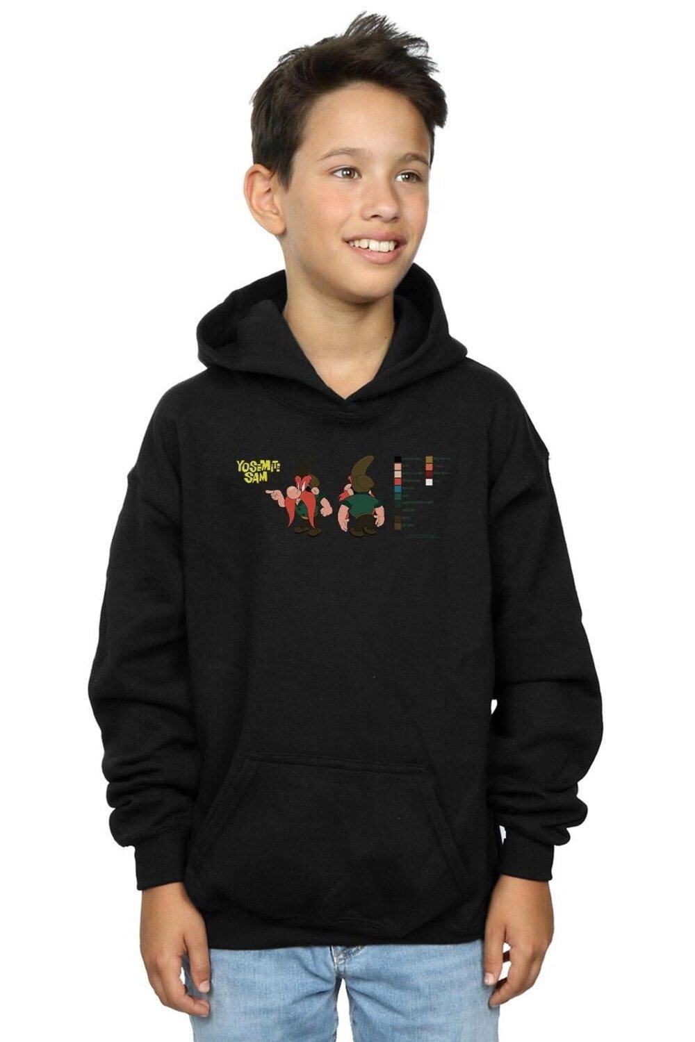 Толстовка Yosemite Sam с цветовым кодом Looney Tunes, черный
Толстовка Yosemite Sam с цветовым кодом Looney Tunes, черный
