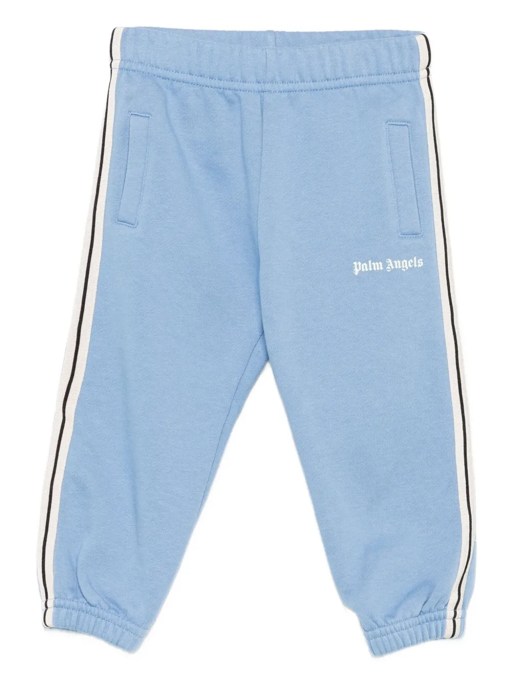 Хлопковые спортивные брюки с полосками Palm Angels Kids, синий
Хлопковые спортивные брюки с полосками Palm Angels Kids, синий