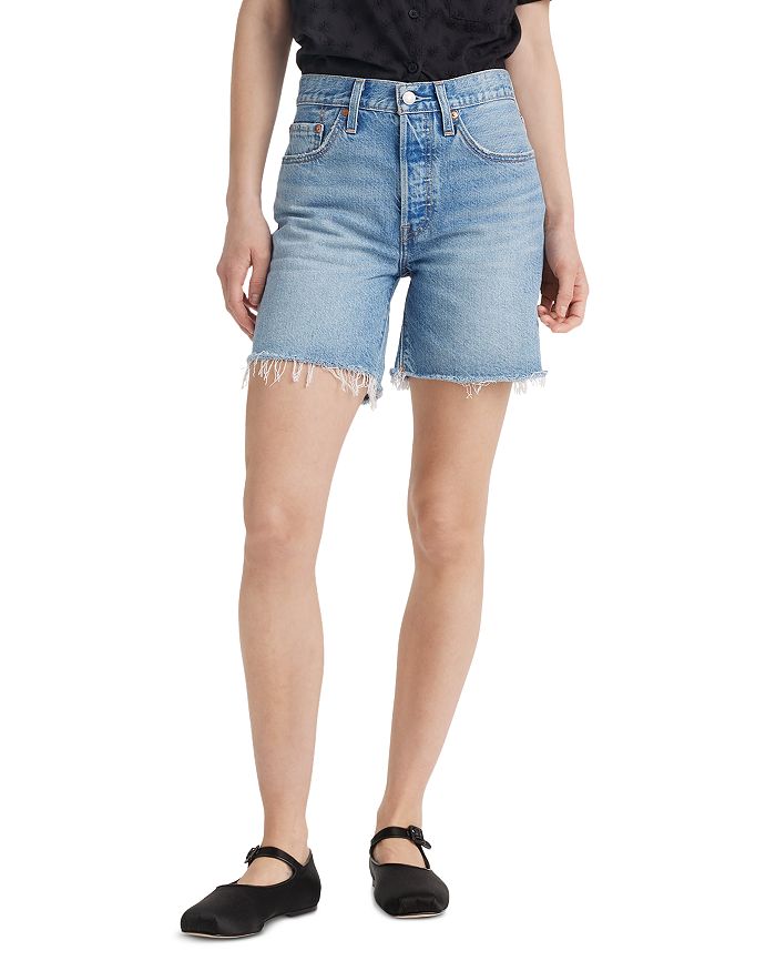 501 Джинсовые шорты средней длины из легкого расклешенного кроя Levi's, синий
501 Джинсовые шорты средней длины из легкого расклешенного кроя Levi's, синий