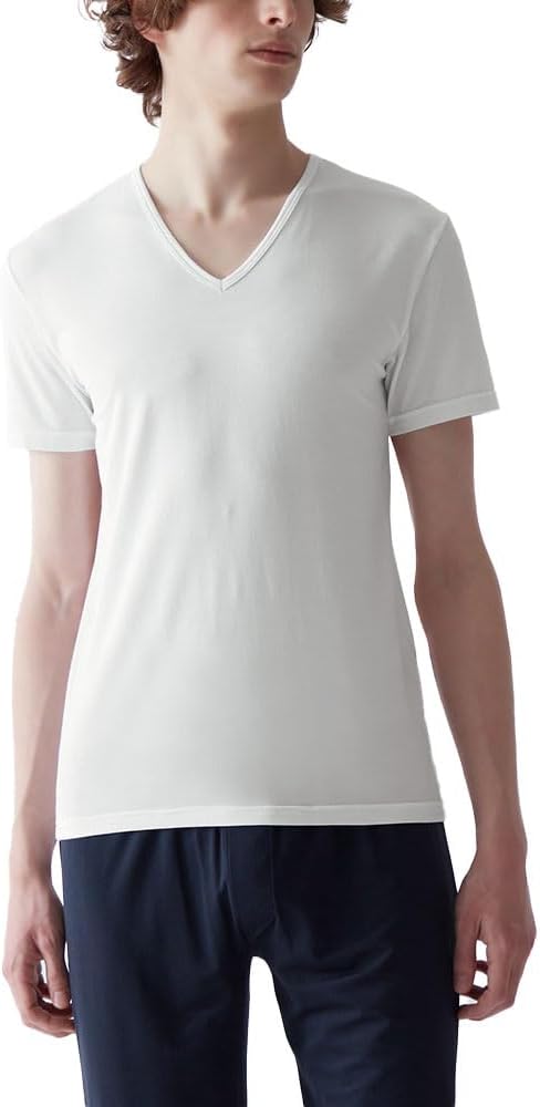 Футболка GUNZE Acedron Soft Stretch Type V-Neck, материал Bare Jersey MCA615, мужская, белый
Футболка GUNZE Acedron Soft Stretch Type V-Neck, материал Bare Jersey MCA615, мужская, белый