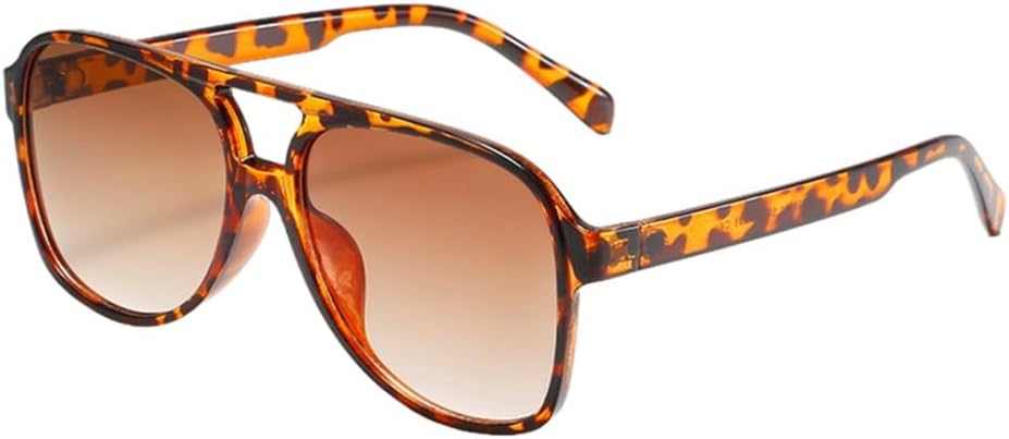 Классические солнцезащитные очки большого размера для женщин в стиле ретро-винтаж с двойной перемычкой, большие солнцезащитные очки унисекс, желтые очки для вождения generic, Leopard Tea
Классические солнцезащитные очки большого размера для женщин в стиле ретро-винтаж с двойной перемычкой, большие солнцезащитные очки унисекс, желтые очки для вождения generic, Leopard Tea