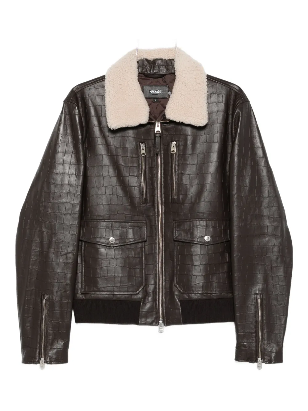 Куртка из тисненой кожи Chance-NV Mackage, коричневый
Куртка из тисненой кожи Chance-NV Mackage, коричневый