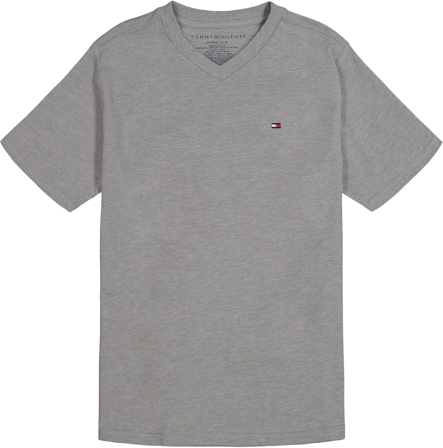 Футболка Tommy Hilfiger Boys с коротким рукавом и V-образным вырезом, мягкая, удобная, свободного кроя, Classic Grey Heather
Футболка Tommy Hilfiger Boys с коротким рукавом и V-образным вырезом, мягкая, удобная, свободного кроя, Classic Grey Heather