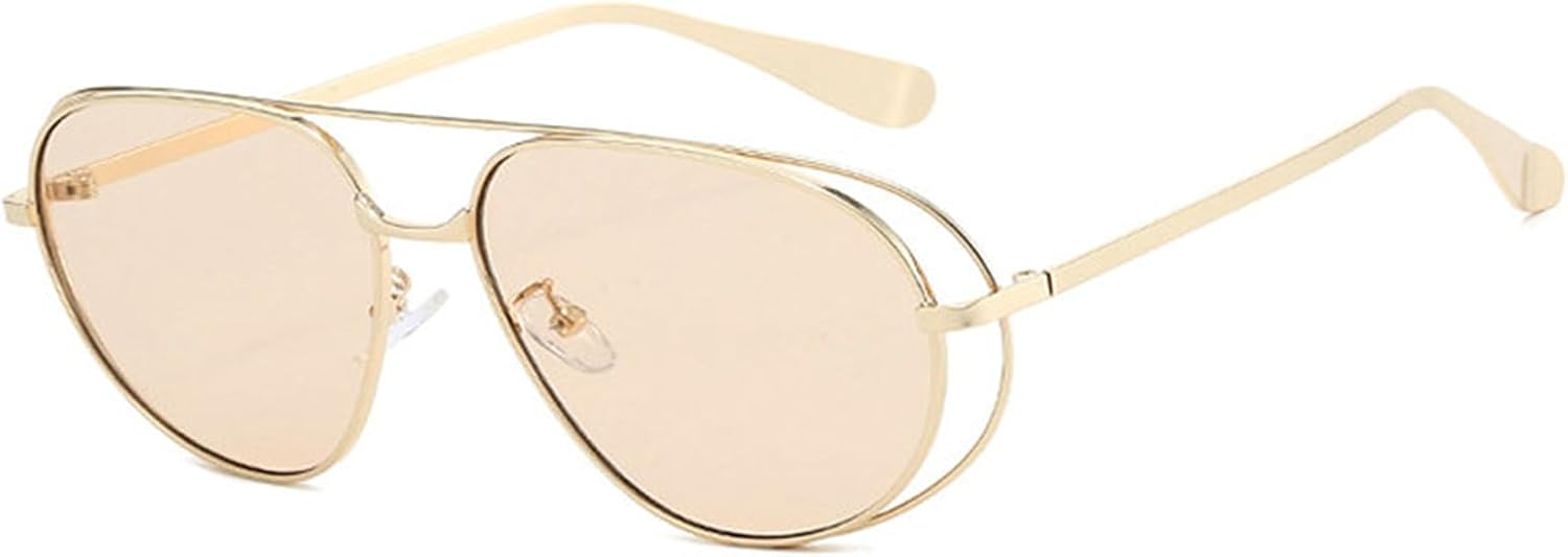 Модные солнцезащитные очки-пилот большого размера для активного отдыха, для женщин и мужчин, классические солнцезащитные очки с двойной перемычкой, в стиле 70-х, большие металлические очки helena, C8
Модные солнцезащитные очки-пилот большого размера для активного отдыха, для женщин и мужчин, классические солнцезащитные очки с двойной перемычкой, в стиле 70-х, большие металлические очки helena, C8