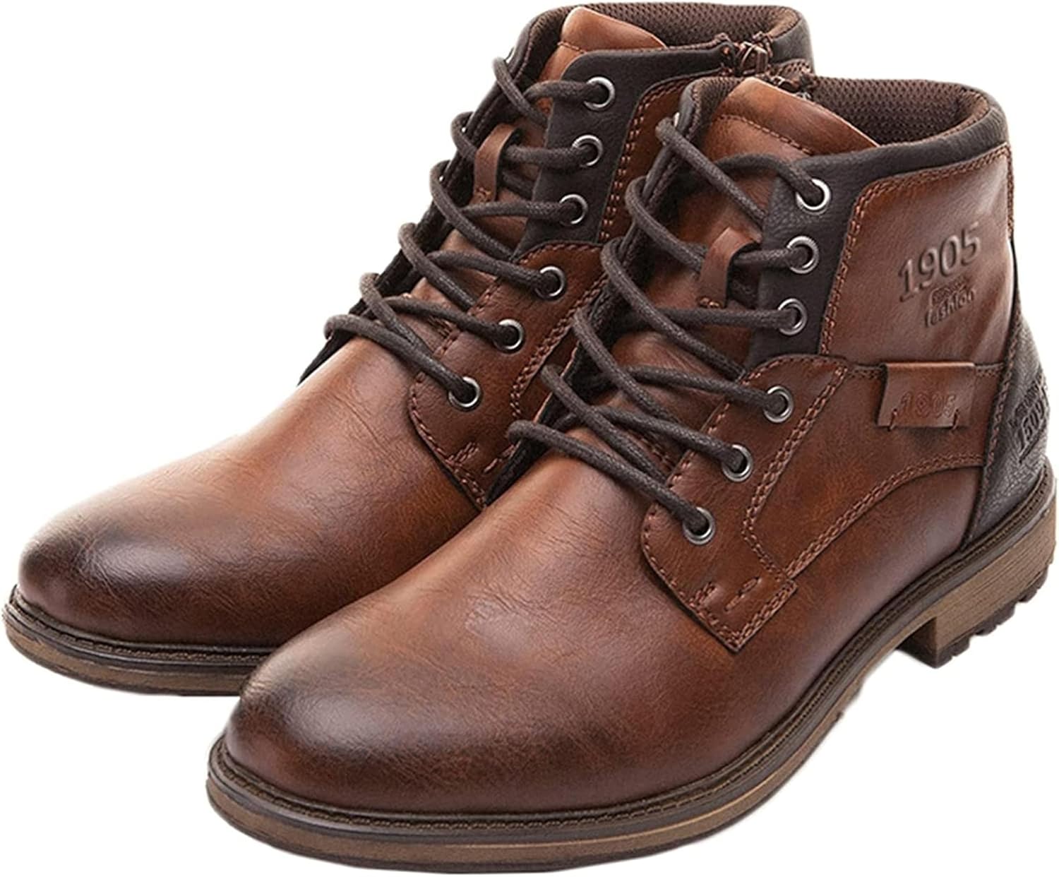 Мужские зимние ботинки Yiozoi с шнуровкой, для ходьбы, короткие рабочие, высокий верх, с округлым носком, удобные для ежедневной носки, коричневый
Мужские зимние ботинки Yiozoi с шнуровкой, для ходьбы, короткие рабочие, высокий верх, с округлым носком, удобные для ежедневной носки, коричневый