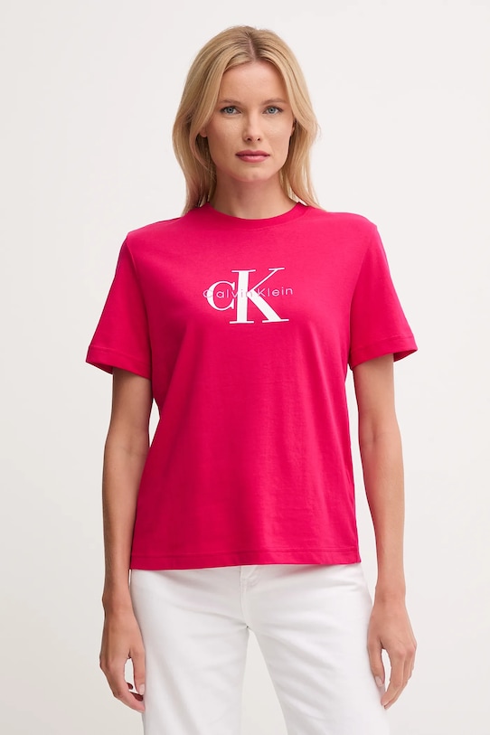 Хлопковая футболка Calvin Klein Jeans, розовый
Хлопковая футболка Calvin Klein Jeans, розовый