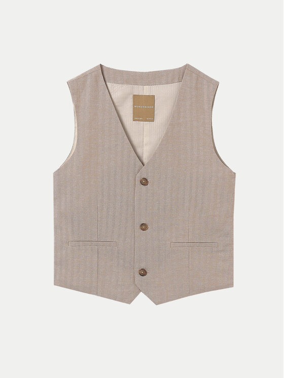 Жилет стандартного кроя 6346 Mayoral, бежевый 
Жилет стандартного кроя 6346 Mayoral, бежевый