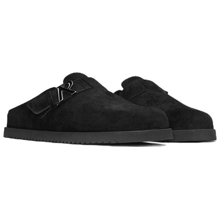 Кожаные тапочки с круглым носком REPRESENT, черные
Кожаные тапочки с круглым носком REPRESENT, черные