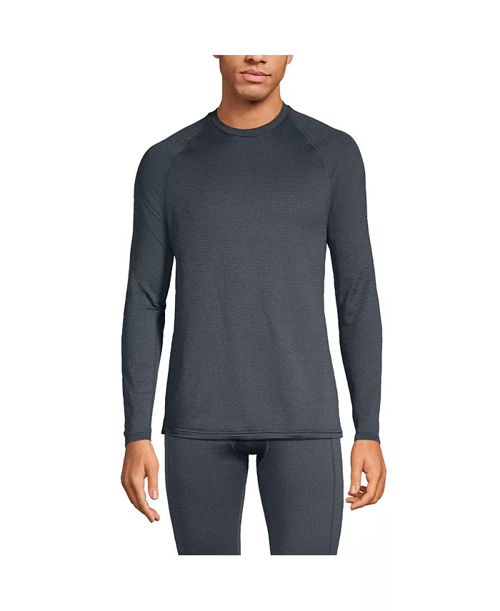 Мужская термобельевая футболка с длинным рукавом и круглым вырезом Expedition Thermaskin Lands' End, серый
Мужская термобельевая футболка с длинным рукавом и круглым вырезом Expedition Thermaskin Lands' End, серый