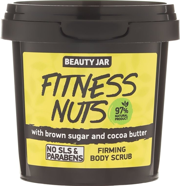 Beauty Jar, Fitness Nuts, Укрепляющий скраб для тела с коричневым сахаром и маслом какао, 200 г Ld Stels
Beauty Jar, Fitness Nuts, Укрепляющий скраб для тела с коричневым сахаром и маслом какао, 200 г Ld Stels