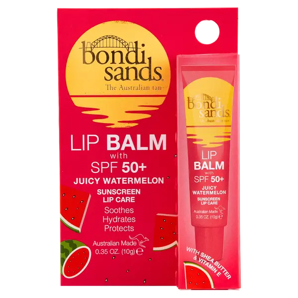 Питательный бальзам для губ с spf50 сочный арбуз, 10 г Bondi Sands
Питательный бальзам для губ с spf50 сочный арбуз, 10 г Bondi Sands