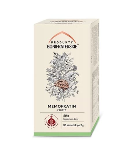 Мемофратин Форте 30 пакетиков Produkty Bonifraterskie
Мемофратин Форте 30 пакетиков Produkty Bonifraterskie