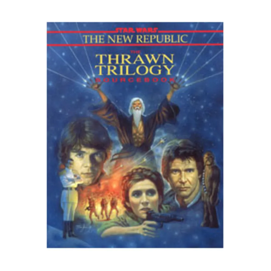 Thrawn Trilogy Sourcebook, Star Wars Roleplaying Game - Sourcebooks (West End Games), мягкая обложка
Thrawn Trilogy Sourcebook, Star Wars Roleplaying Game - Sourcebooks (West End Games), мягкая обложка