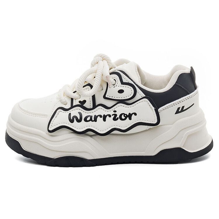 Кеды, скейтборд обувь женская низкая бежевый/черный Warrior
Кеды, скейтборд обувь женская низкая бежевый/черный Warrior