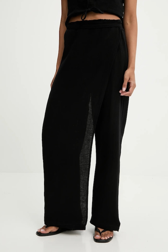 Хлопковые брюки Answear.Lab, черный
Хлопковые брюки Answear.Lab, черный
