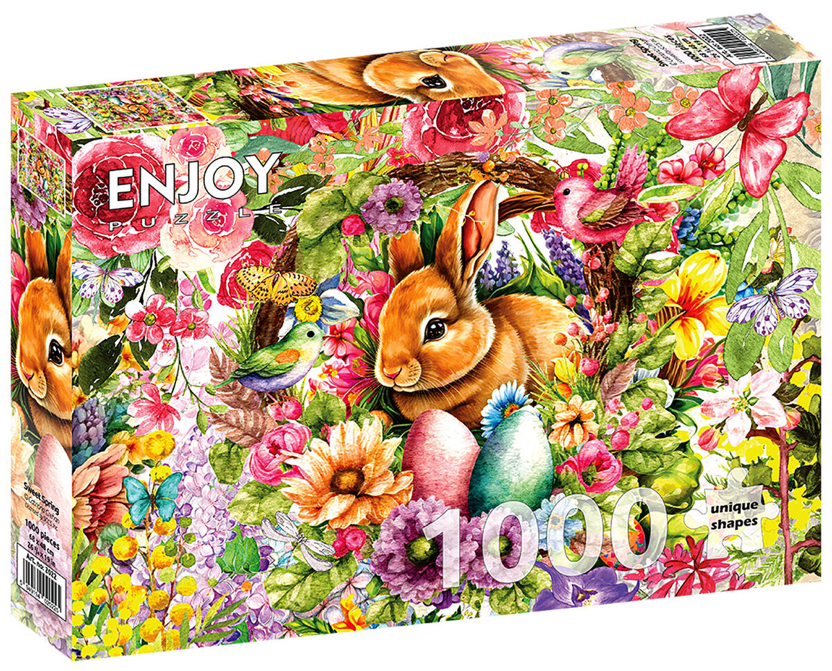 Enjoy, Пазл - Сладкая весна, 1000 шт.
Enjoy, Пазл - Сладкая весна, 1000 шт.