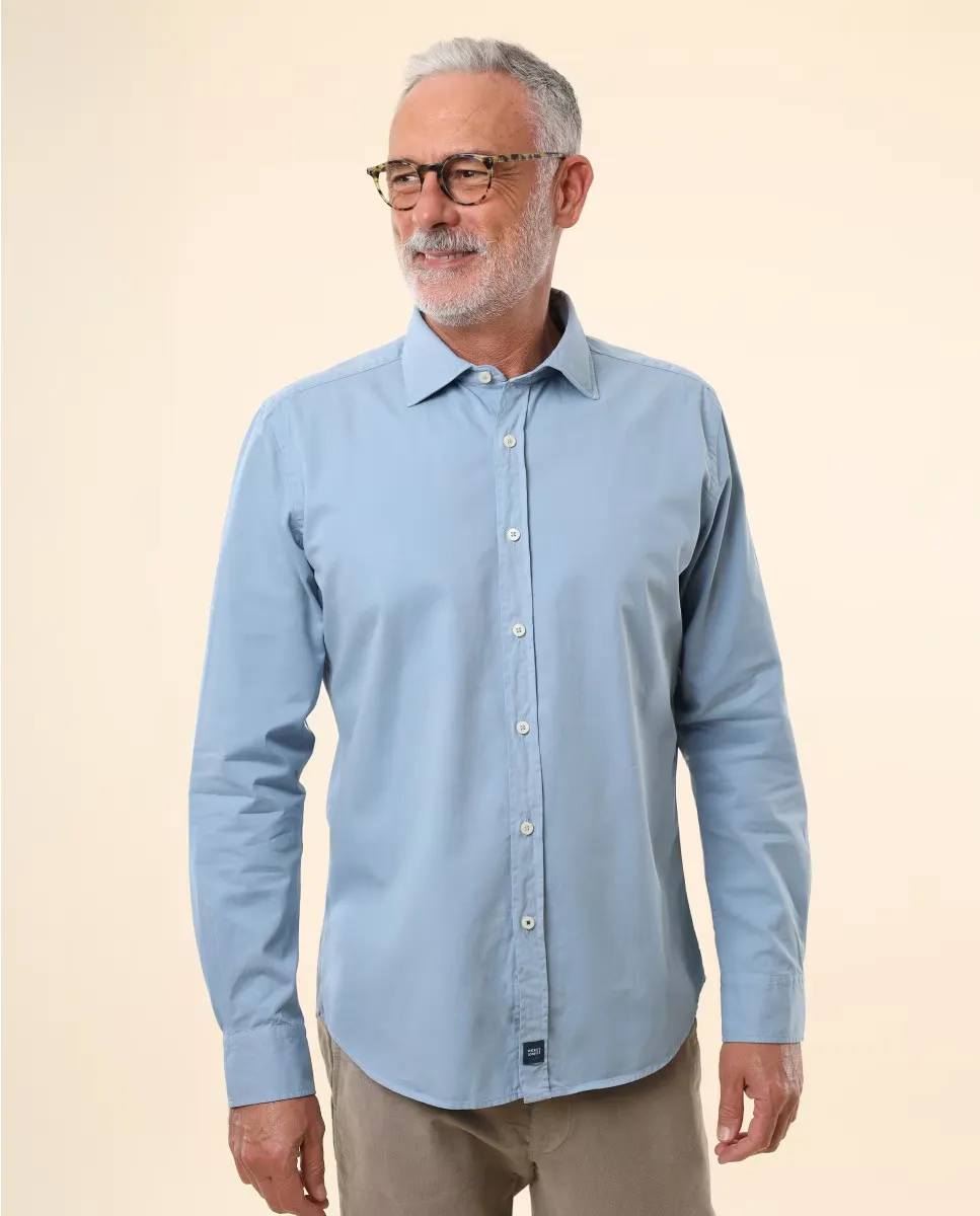 Мужская повседневная хлопковая рубашка, мягкая, приталенная, однотонная, синего цвета Wickett Jones, синий
Мужская повседневная хлопковая рубашка, мягкая, приталенная, однотонная, синего цвета Wickett Jones, синий