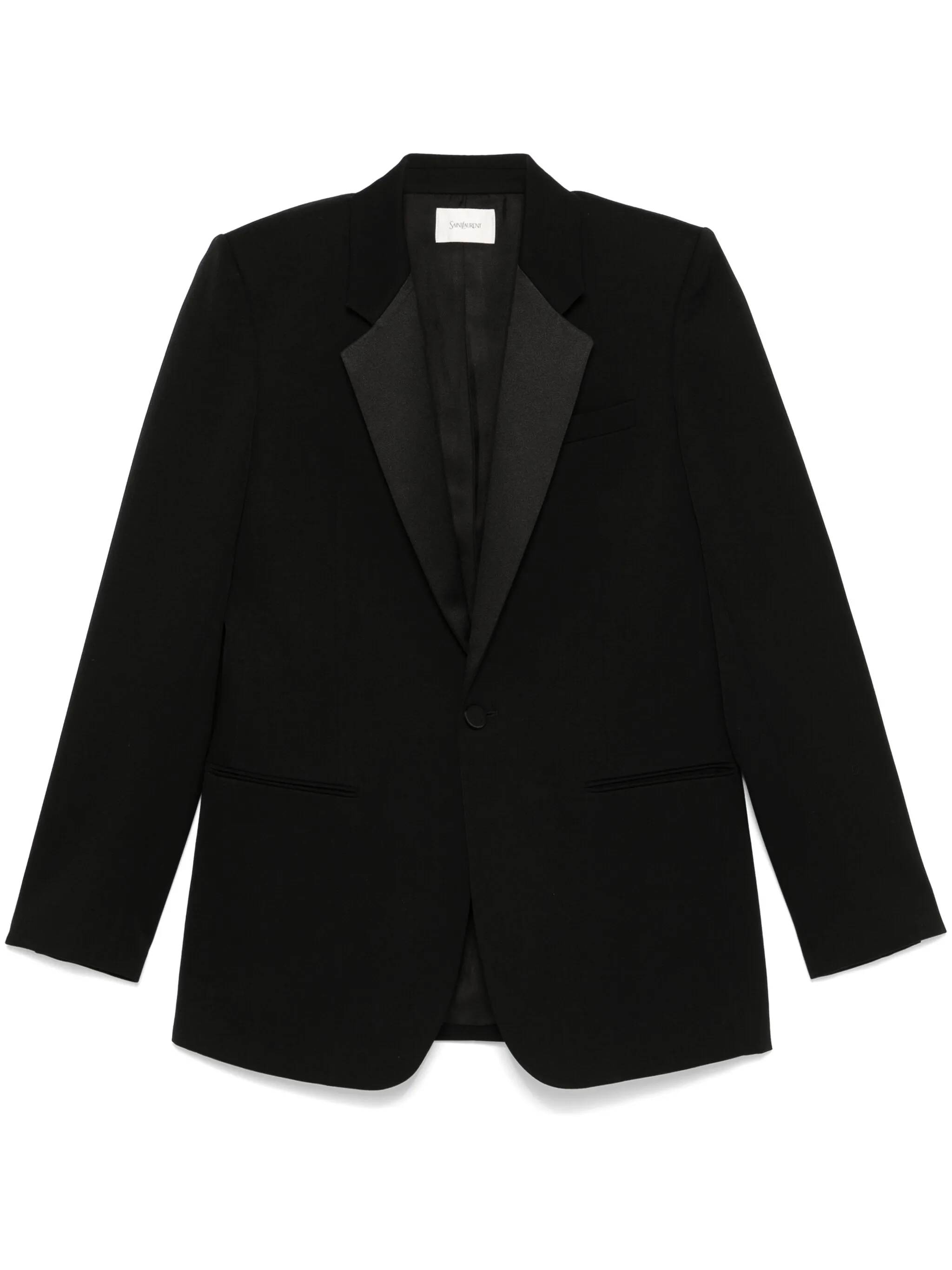 Смокинг grain de poudre Saint Laurent, черный
Смокинг grain de poudre Saint Laurent, черный