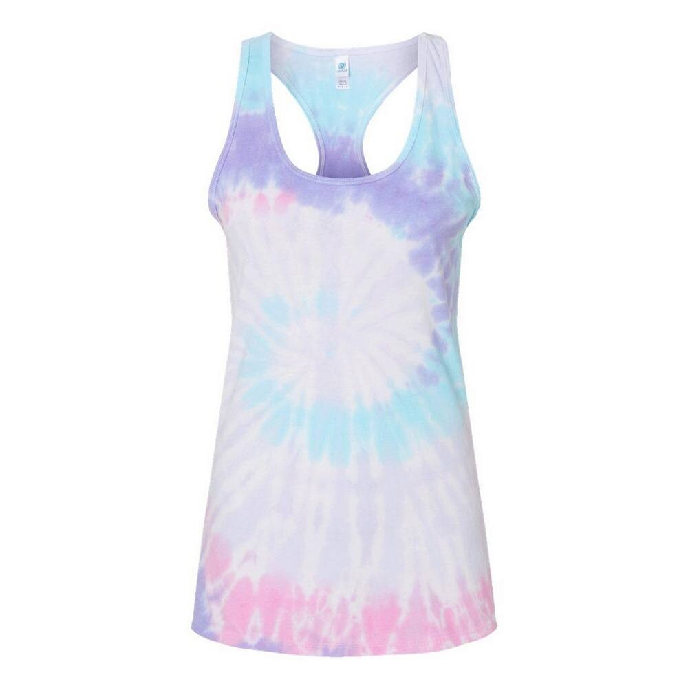 Топ на бретельках Colortone Tie-Dyed Racerback, цвет Unicorn
Топ на бретельках Colortone Tie-Dyed Racerback, цвет Unicorn