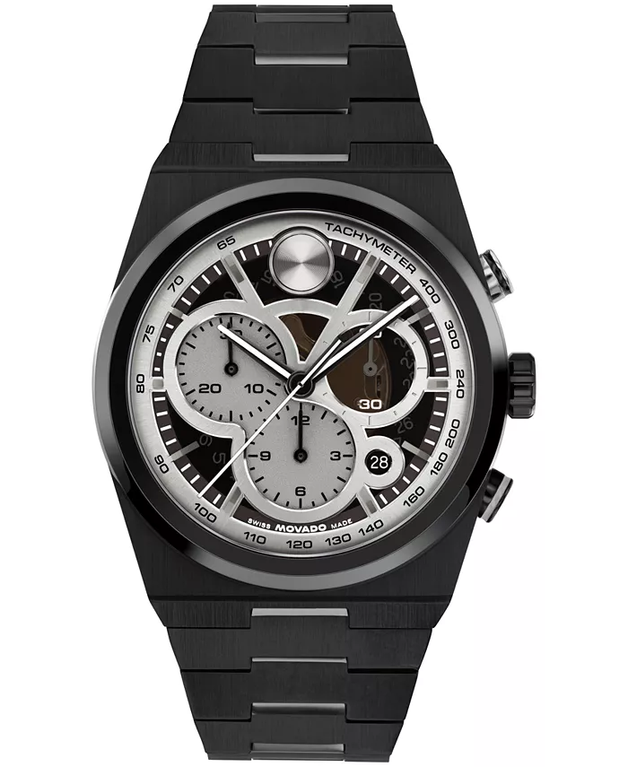 Мужские часы Bold Quest Swiss Quartz Chrono с ионным покрытием, черная сталь, 40 мм Movado
Мужские часы Bold Quest Swiss Quartz Chrono с ионным покрытием, черная сталь, 40 мм Movado
