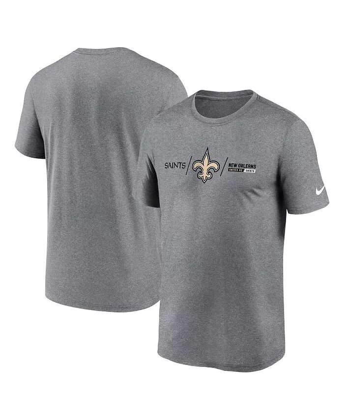 Мужская футболка с горизонтальной застежкой New Orleans Saints, угольного цвета, цвета меланжа Nike
Мужская футболка с горизонтальной застежкой New Orleans Saints, угольного цвета, цвета меланжа Nike