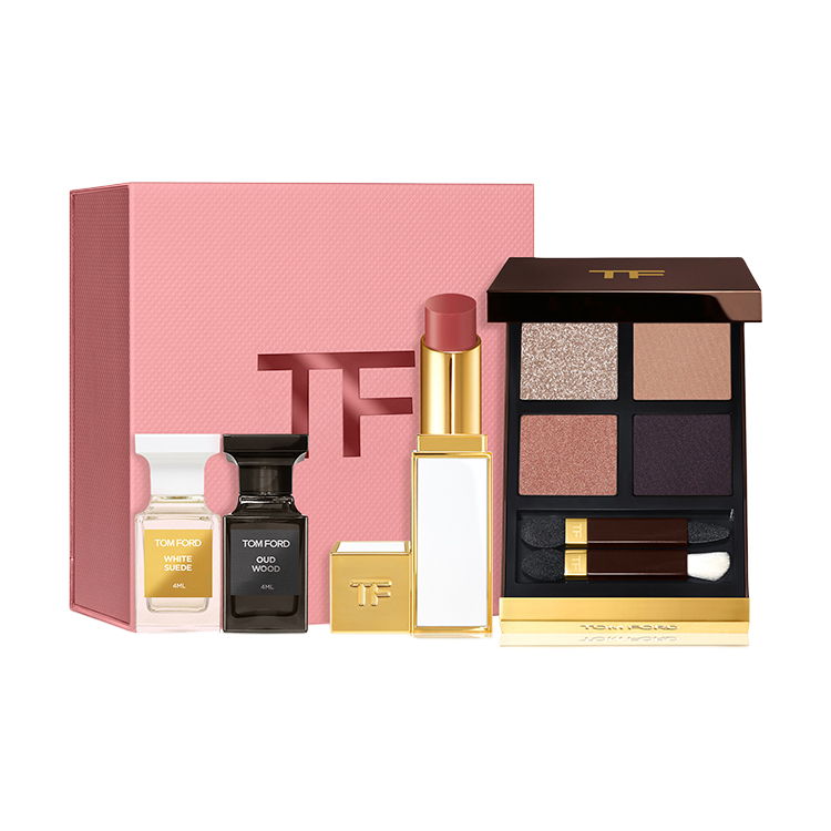 Ограниченный набор макияжа TF End of Year: помада, тени для век, парфюм, легко растушевывается, безупречный комплект из четырех предметов TOM FORD
Ограниченный набор макияжа TF End of Year: помада, тени для век, парфюм, легко растушевывается, безупречный комплект из четырех предметов TOM FORD