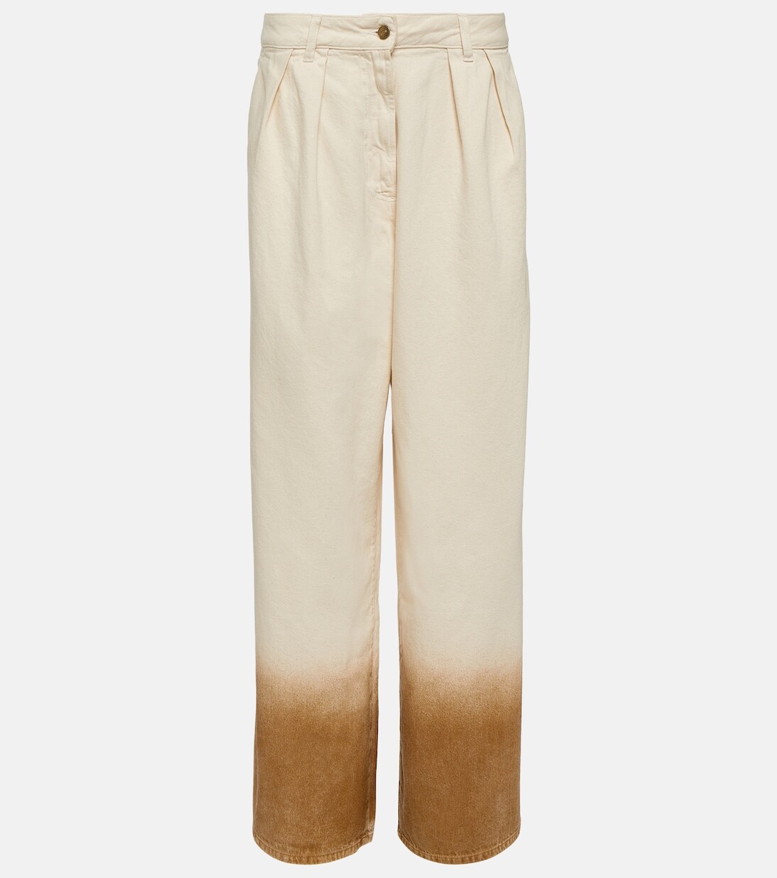 Джинсы широкого кроя с высокой посадкой Alanui, белый
Джинсы широкого кроя с высокой посадкой Alanui, белый