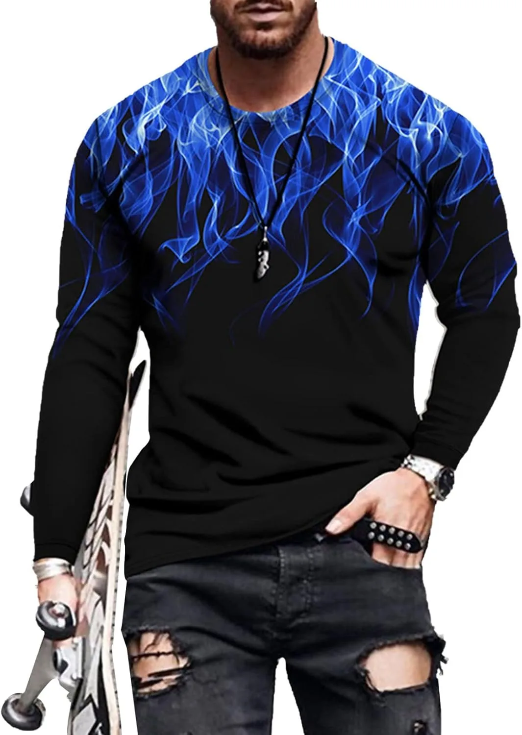 Футболка Hansber с принтом, длинный рукав, slim fit
Футболка Hansber с принтом, длинный рукав, slim fit