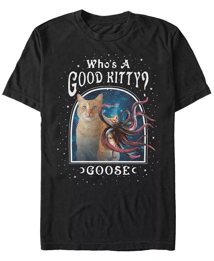 Футболка с коротким рукавом для мужчин Marvel Captain Marvel Goose the Good Kitty Fifth Sun, черный
Футболка с коротким рукавом для мужчин Marvel Captain Marvel Goose the Good Kitty Fifth Sun, черный