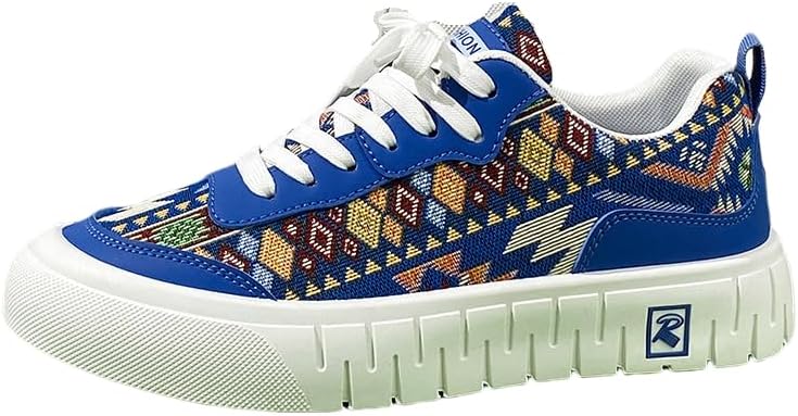 Мужские модные вельветовые кроссовки с этническим геометрическим узором для скейтборда, с нескользящей подошвой, удобные для активного отдыха на улице, низкие, на шнуровке, всесезонные Azttoztto, синий
Мужские модные вельветовые кроссовки с этническим геометрическим узором для скейтборда, с нескользящей подошвой, удобные для активного отдыха на улице, низкие, на шнуровке, всесезонные Azttoztto, синий