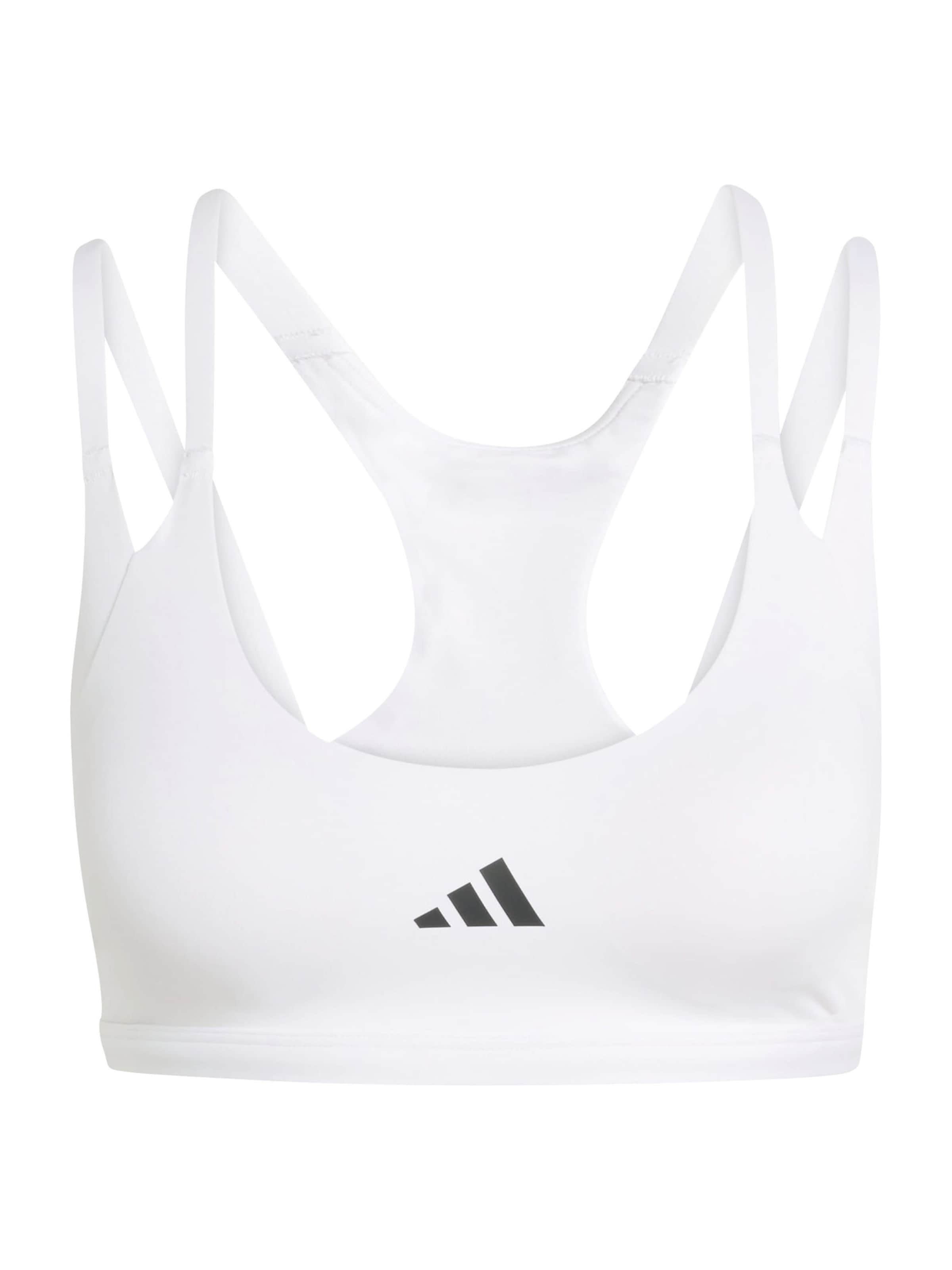 Adidas Performance Спортивный бюстгальтер-бралетт в белом
Adidas Performance Спортивный бюстгальтер-бралетт в белом