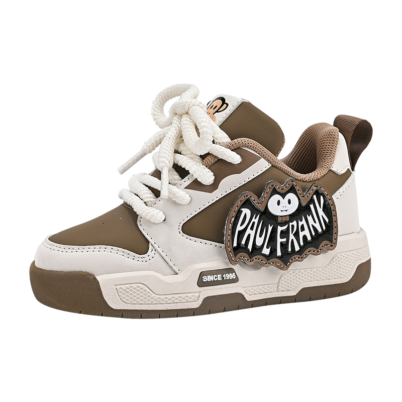 Детские кроссовки для скейтбординга с противоскользящим покрытием и износостойкостью PAUL FRANK, белый/коричневый
Детские кроссовки для скейтбординга с противоскользящим покрытием и износостойкостью PAUL FRANK, белый/коричневый