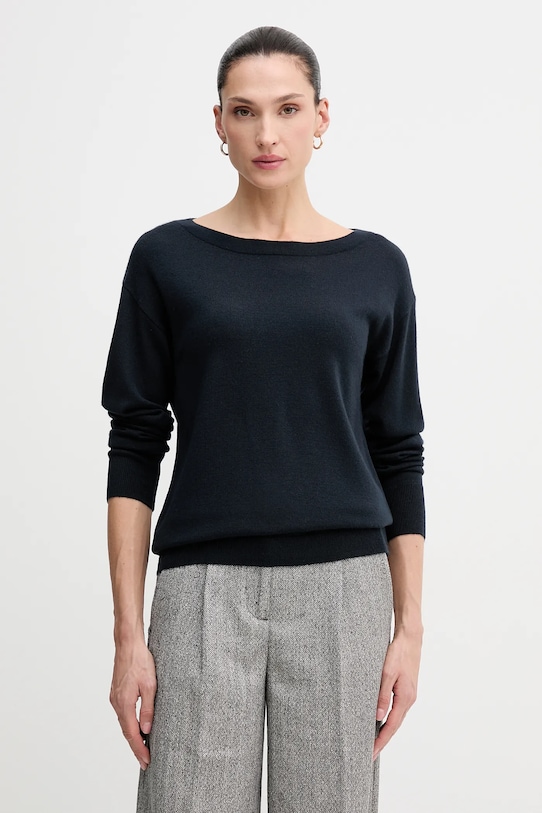 Шерстяной свитер Sisley, темно-синий
Шерстяной свитер Sisley, темно-синий