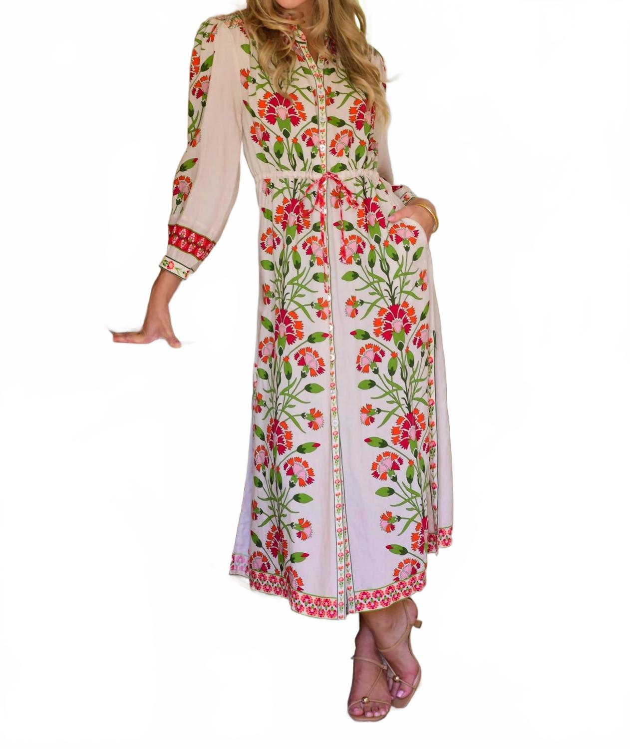 Платье Lucia в индийском цветочном принте, цвет слоновая кость Elizabeth James The Label
Платье Lucia в индийском цветочном принте, цвет слоновая кость Elizabeth James The Label