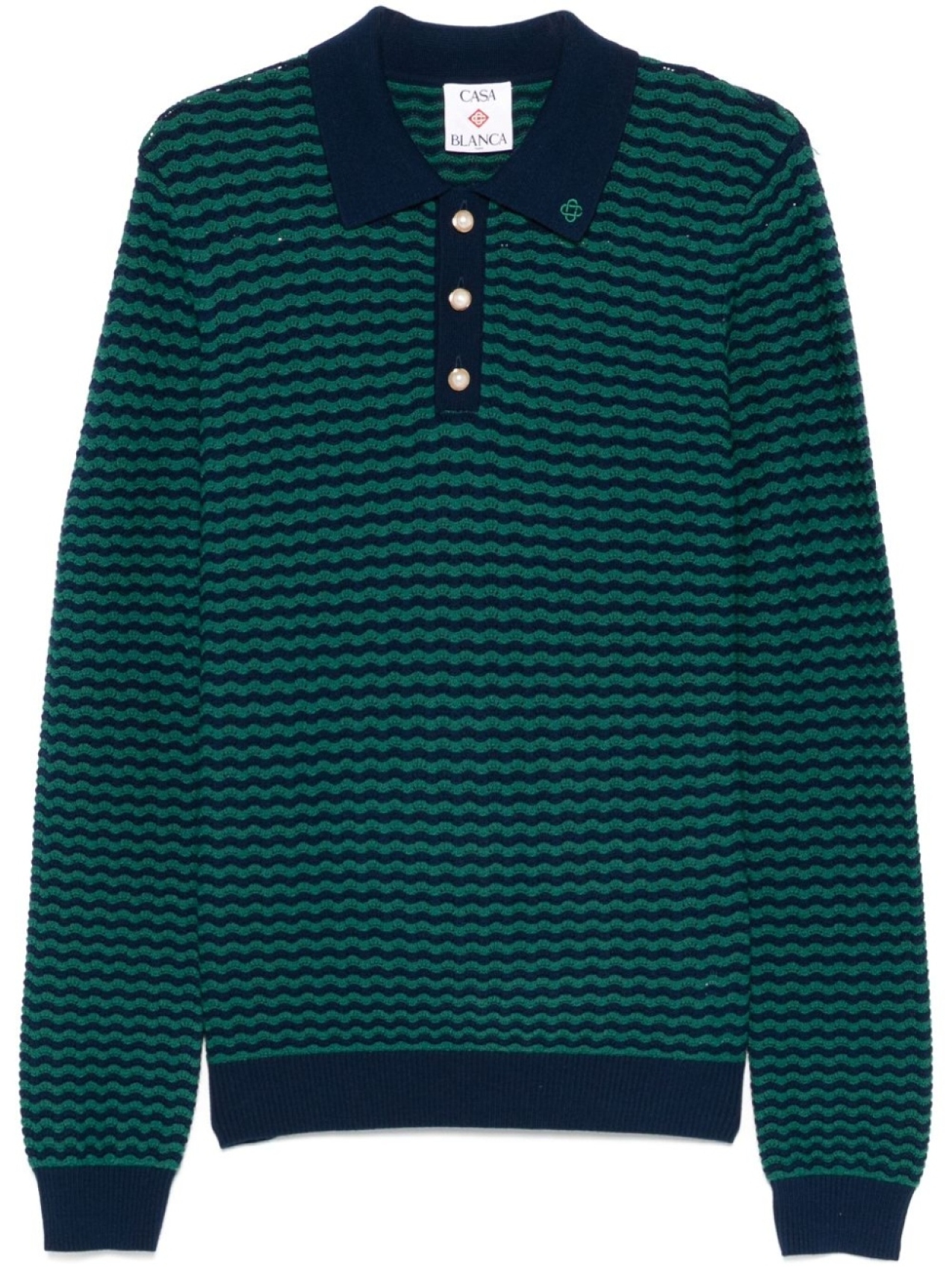 Casablanca рубашка поло Mini Wave, синий
Casablanca рубашка поло Mini Wave, синий