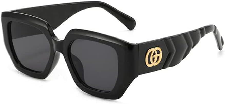 Квадратные угловатые солнцезащитные очки с металлическими шарнирами для мужчин и женщин, модные солнцезащитные очки с защитой от УФ-излучения Angelastore, Black Frame Black Gray Flakes
Квадратные угловатые солнцезащитные очки с металлическими шарнирами для мужчин и женщин, модные солнцезащитные очки с защитой от УФ-излучения Angelastore, Black Frame Black Gray Flakes