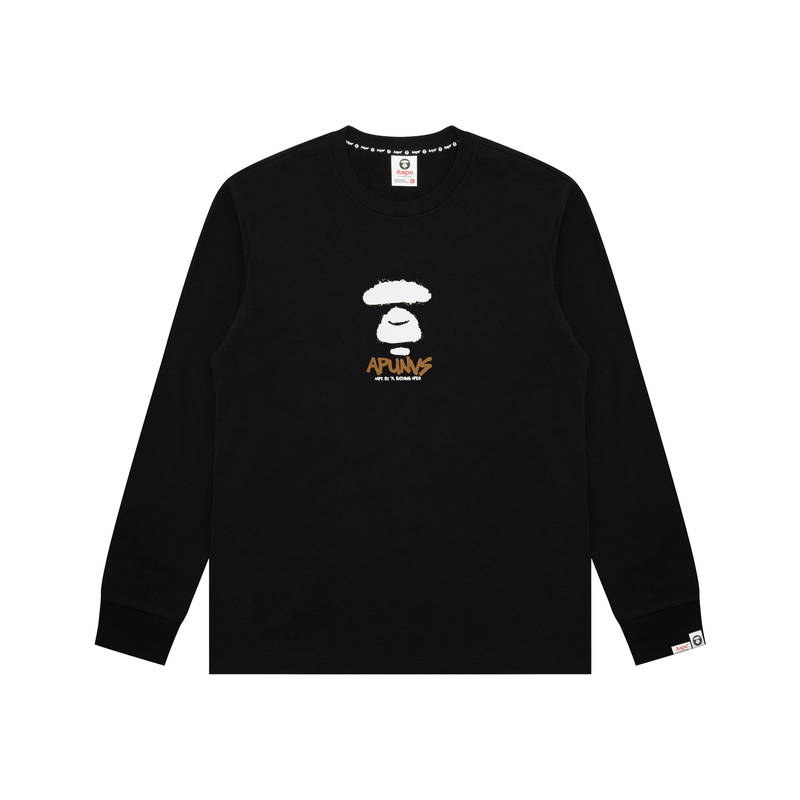 Футболка A Bathing APE с логотипом Moonface Aape, черный
Футболка A Bathing APE с логотипом Moonface Aape, черный