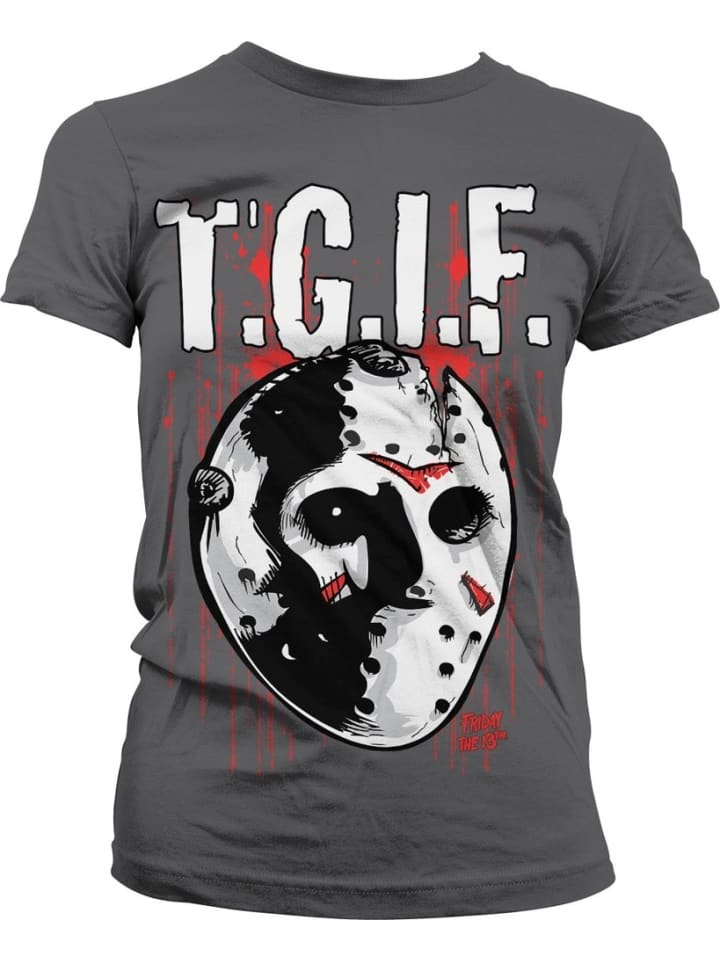 Рубашка серого цвета Friday The 13th
Рубашка серого цвета Friday The 13th