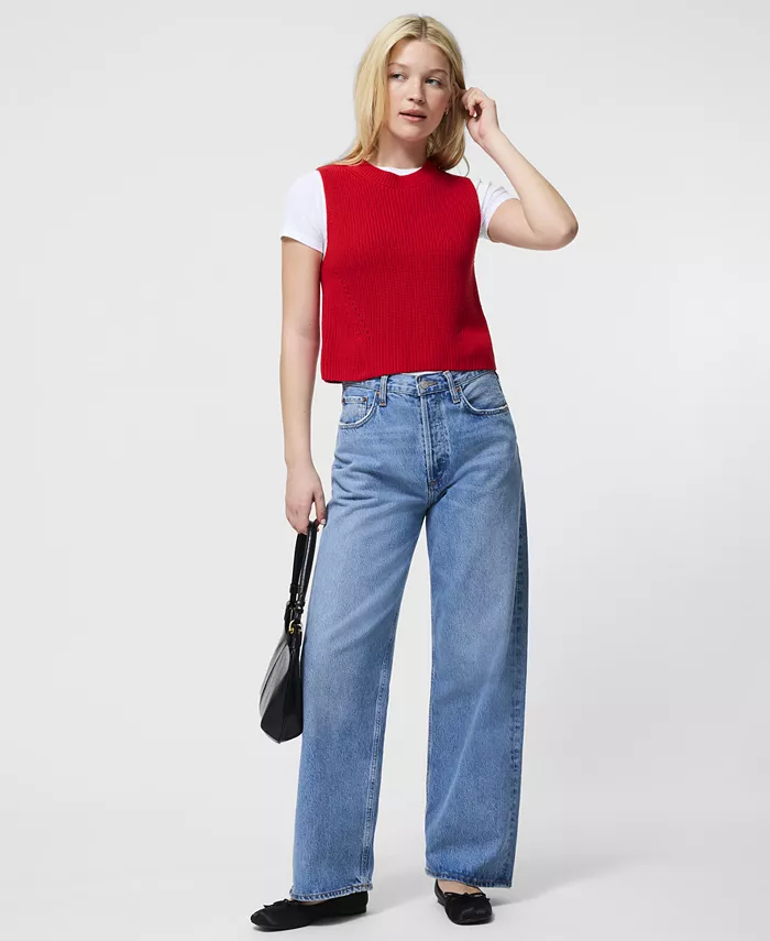 Женский жилет-свитер Mozart с круглым вырезом French Connection, красный
Женский жилет-свитер Mozart с круглым вырезом French Connection, красный