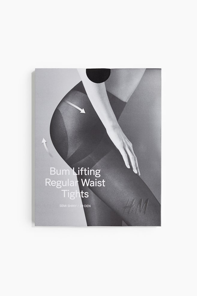 Колготки с пуш-апом 20 денье H&M, черный
Колготки с пуш-апом 20 денье H&M, черный