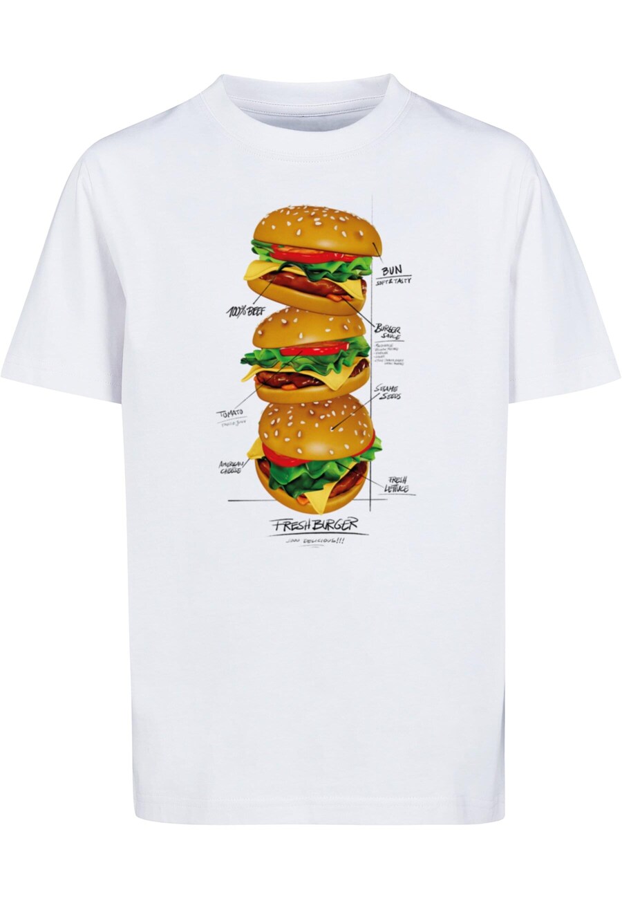 Рубашка Mister Tee Triple Burger, белый
Рубашка Mister Tee Triple Burger, белый