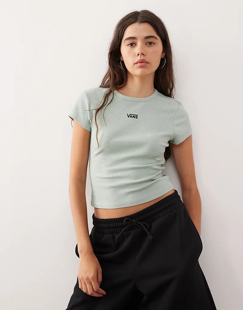 Футболка Vans Cameron серо-оливкового цвета
Футболка Vans Cameron серо-оливкового цвета